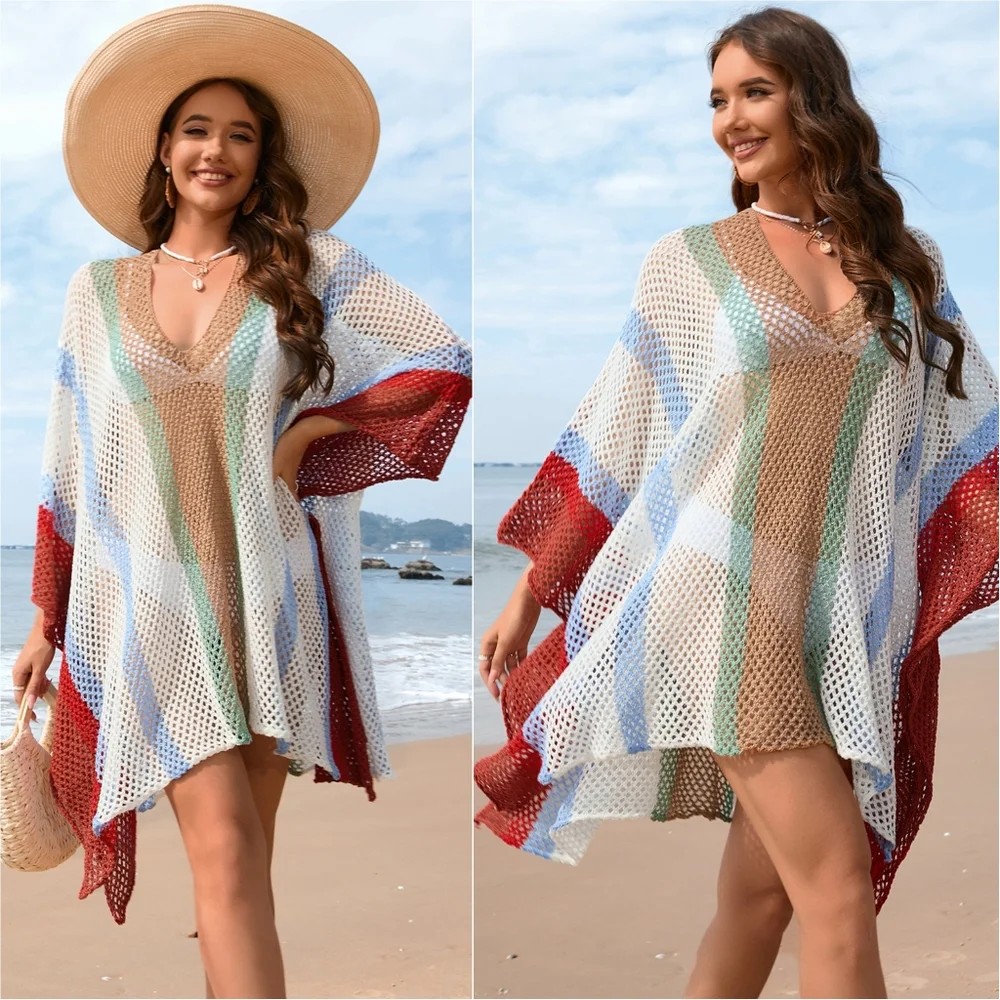 Luminous Sands Openwork Coverup - White
